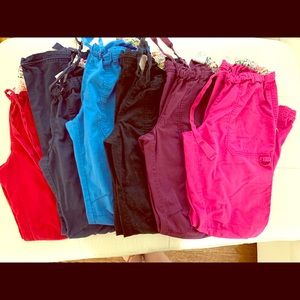 Lot of KOI scrub pants xs. Multiple colors